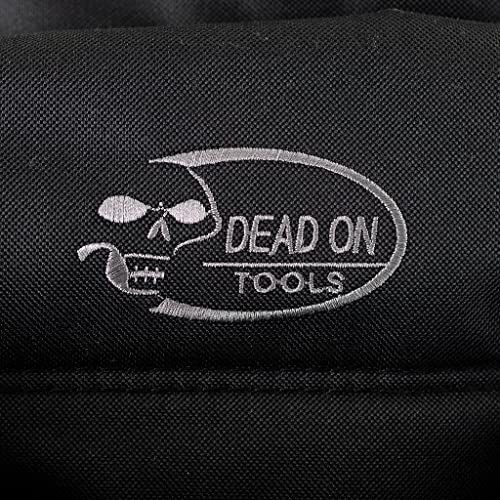 Dead On Tools DO-FR One Size Fits All 2-Bag Carpenter's and Framer's Construction Rig with Suspenders and 24 Pockets in Grey and Black Dead On Tools