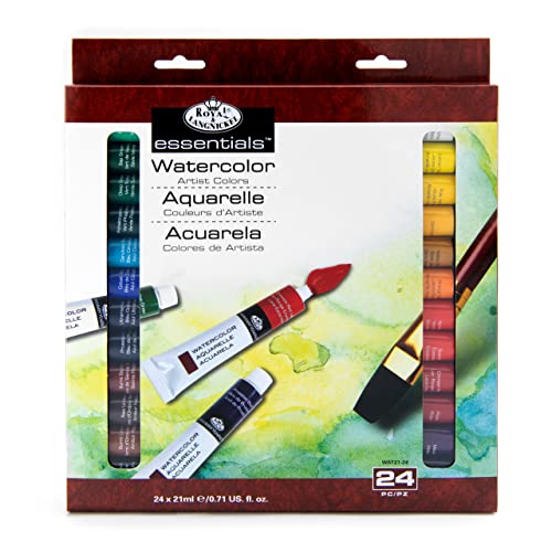 Royal & Langnickel Watercolor Artist Tube Paint, 21ml, 24-Pack Royal & Langnickel