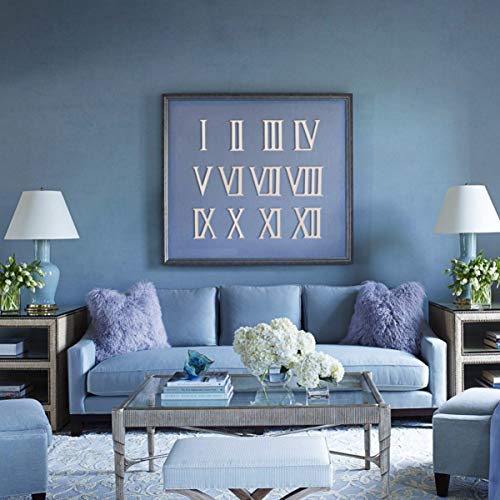 Healifty 24 Sets Roman Numerals 16 Patch 3 Inch Wood Letters Wood Letters Embellishment Ornament Crafts Wood Roman Numerals Unfinished Wood Cutouts Healifty