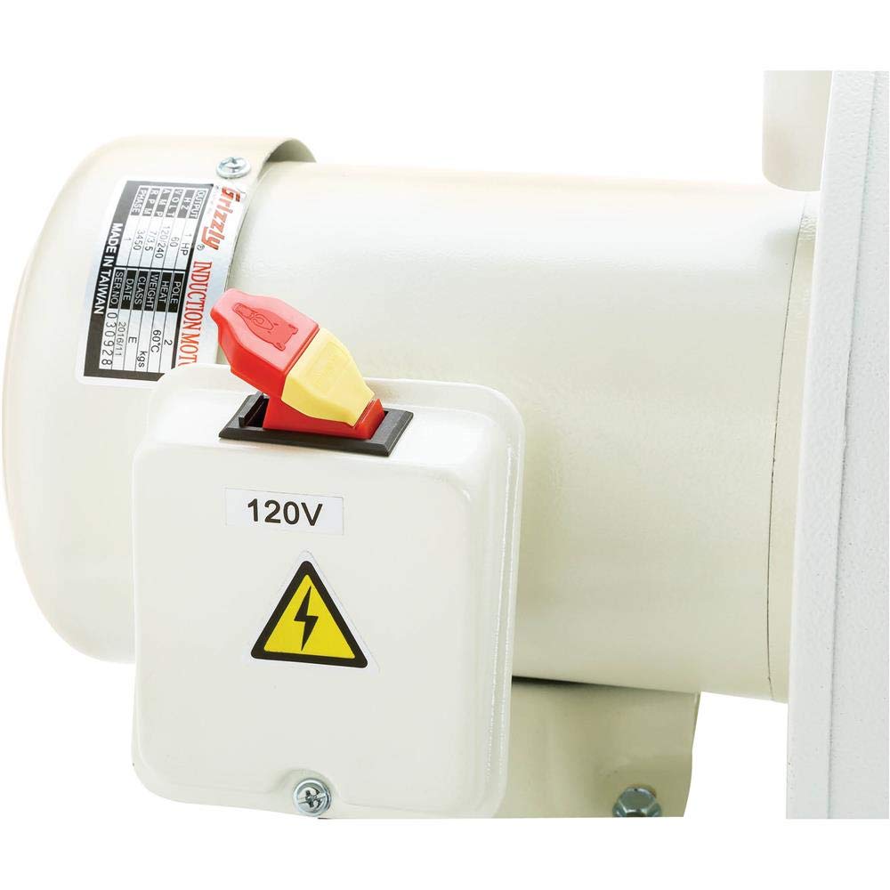 Grizzly Industrial G1163P - 1 HP Light Duty Dust Collector - Polar Bear Series Grizzly Industrial