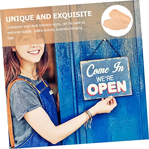 TEHAUX Unfinished Hanging Wood Plaque en s en DIY Wood Plaque TEHAUX