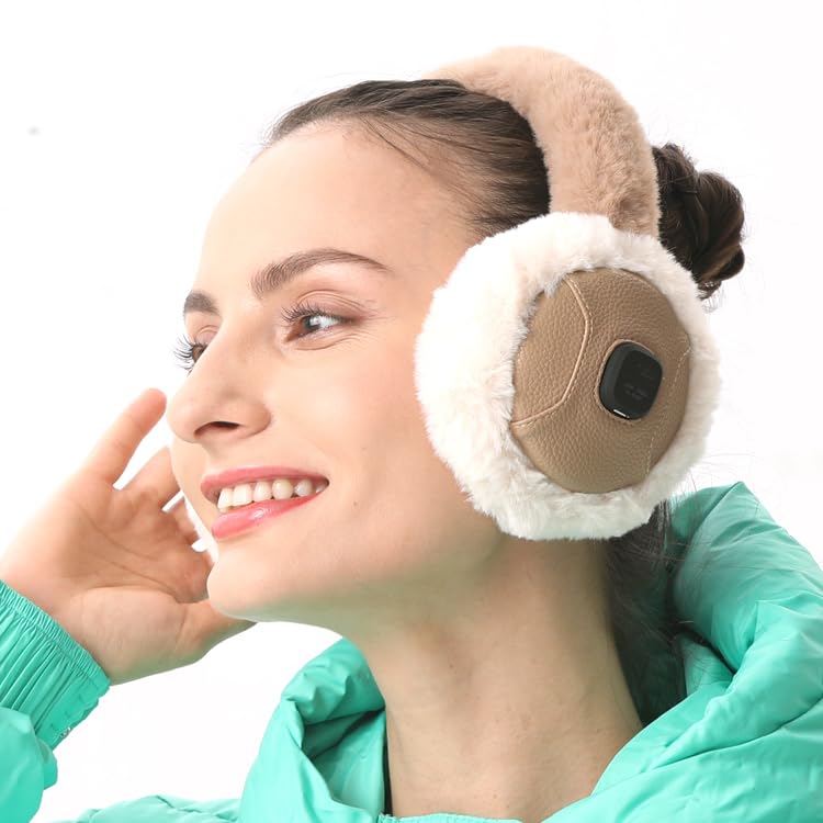 Aroma Season Heated Ear Warmer, Ear Muffs for Winter Women & Men Band Adjustable Aroma Season