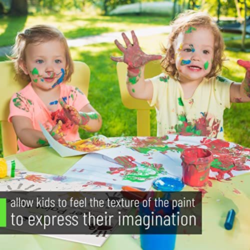 Mr. Pen- Finger Paint Paper, 11 x 14 inches, 22 Sheets, Paint Paper for Kids, Art Paper for Kids, Kids Paint Paper, Paper for Painting Kids, Finger Mr. Pen