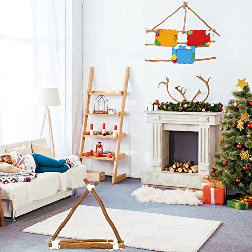 FSWCCK 100 PCS Craft Sticks, 2 Inch Natural Birch Twigs Sticks, Mini Wood Log for DIY Crafts, Farmhouse Centerpiece Decor and Rustic Home Decor FSWCCK