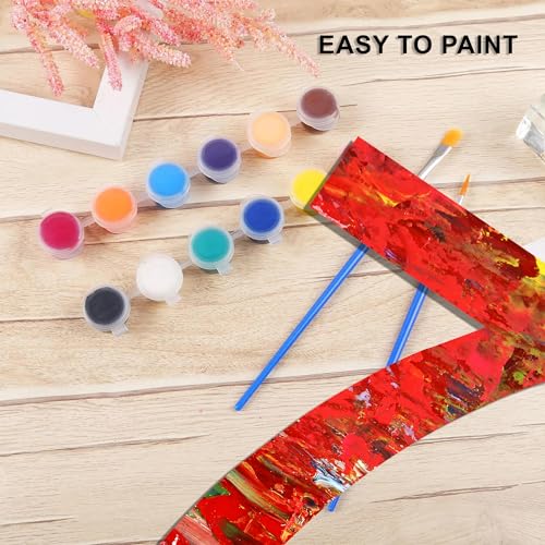 17 Inch Large Wooden Number 7, 1/4 Inch Thick Unfinished Blank Wood Number Slice Sign Board for Wall Decor, Craft, DIY Project, Birthday Wedding HILAZA