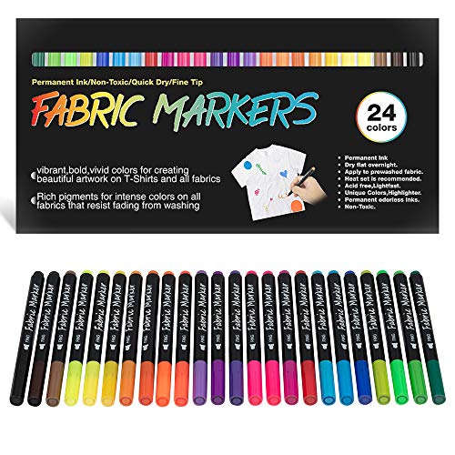  JR.WHITE Metallic Paint Markers, 10 Colors, Acid-Free