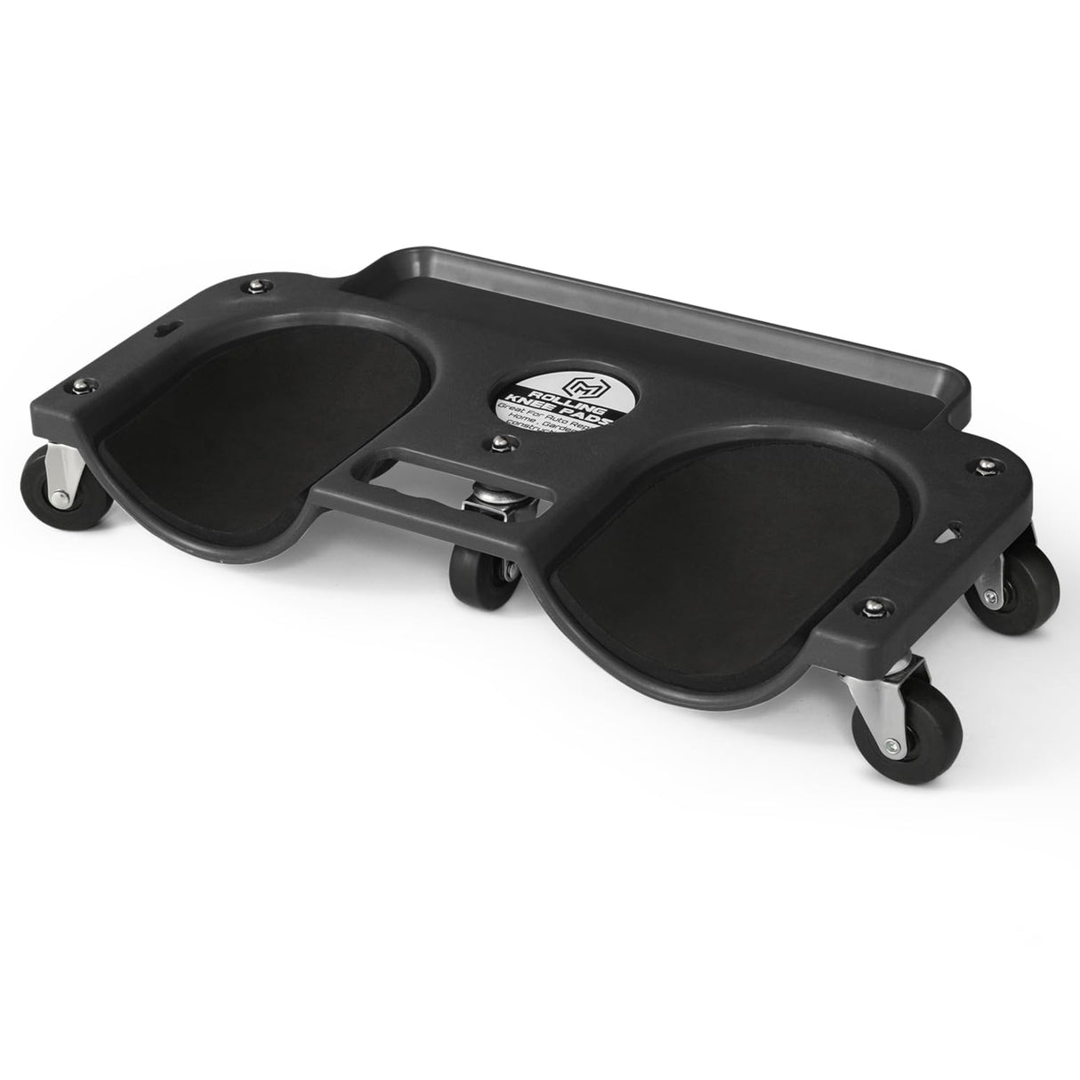 Magshion Knee Creeper on Wheels, Rolling Knee Pads with 5 Swivel Castors for Garage Workshop, Auto Repairing and Garden, 10x20 Inch Knee Roller with Magshion