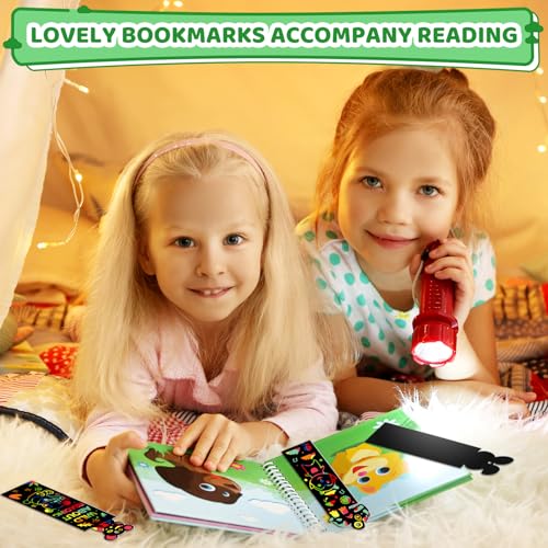 ZMLM Animal Scratch Bookmark for Kids: 70 Pcs 14 Style Magic Scratch Rainbow Bookmarks Making Kit for Girl Boy Party Favor Classroom Activity DIY ZMLM