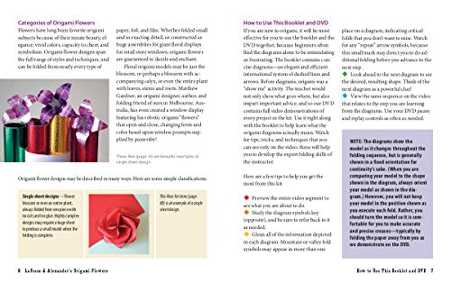 LaFosse & Alexander's Origami Flowers Kit: Lifelike Paper Flowers to Brighten Up Your Life: Kit with Origami Book, 180 Origami Papers, 20 Projects & Tuttle Publishing