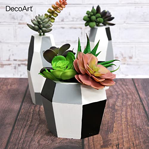 DecoArt Multi-Surface Satin Acrylic Paint Set - Basic Colors, 8PK - 8 Ct. DecoArt