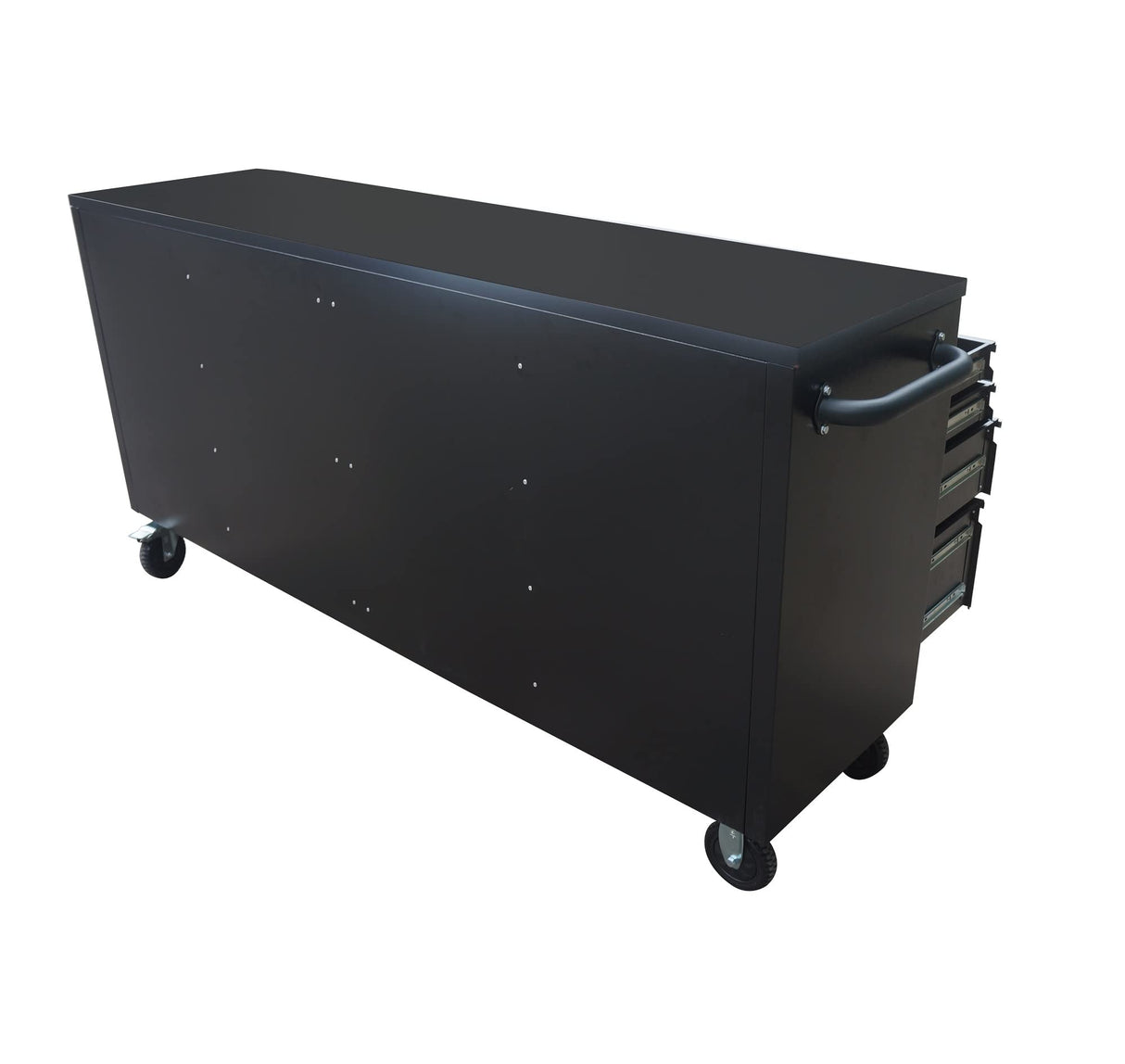 CT 72-inch Rolling Tool Chest with 15 Drawers, Mobile Workbench, Assembled Large Tool Box Storage Cabinet with Wheels for Garage Workshop in Matte CT Copper Tailor