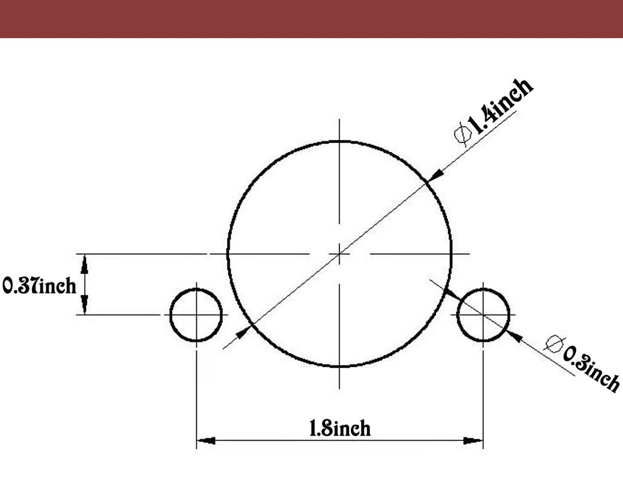 TECHTONGDA Hinge Boring Drill Press Machine Woodworking Wood Hole Puncher Cutter Adjustable Drilling Depth 3Z-45-9.5 TECHTONGDA