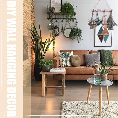 BYHER 15-Inch White Birch Logs for Decoration - Decorative Farmhouse Home Wall Hanging Decor (15 Inch) BYHER