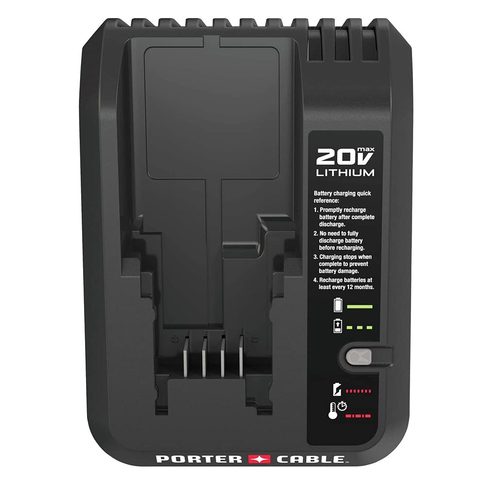 PORTER-CABLE 20V MAX* Cordless Brad Nailer Kit with 1 Battery, 18GA (PCC790LA) PORTER-CABLE