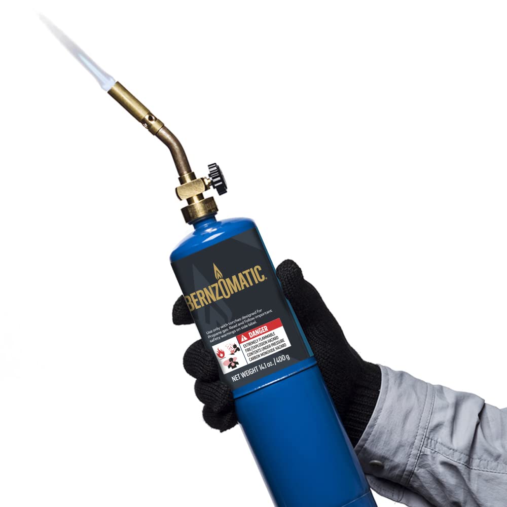 BernzOmatic Basic Use UL2317 Brass Pencil Flame Propane Torch Head Bernzomatic