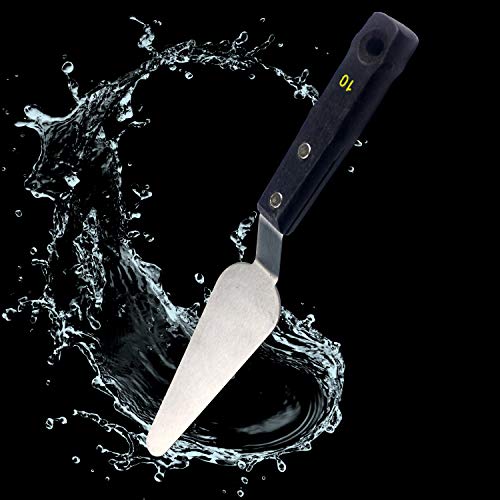 Large Painting Knife 5pcs by AebDerp Acrylic Paint Knife with Stainless Steel Palette Knives for Artist Painting Supply AebDerp