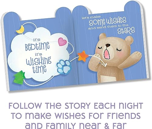 Craft-tastic My Wishing Bear – Plush Toy and Book Gift Set – Features Nighttime Routine that Teaches Kindness, Builds Empathy, and Fosters PlayMonster