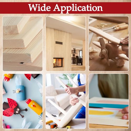 Yeardera Wood Glue, Professional Furniture Repair Glue, Clear Carpenter Glue, Strong Wood Glue for Crafts, Furniture, Wood Floor and Wood Products Yeardera