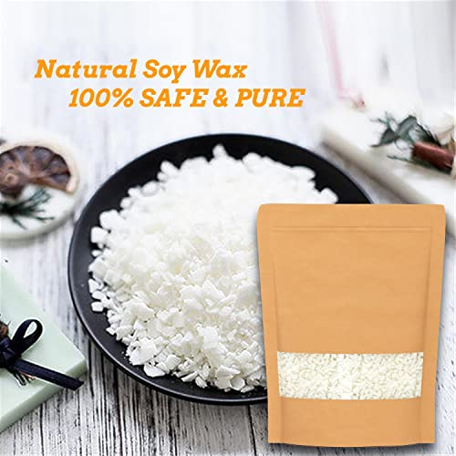 Candle Making Kit - Candle Making Supplies - Soy Wax for Candle Making - Adult Craft Kits - Candle Wax for Candle Making - Wax Melter - Candle WoodArtSupply