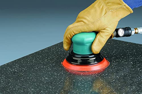 Dynabrade (59020) Dynorbital-Spirit 5" (127 mm) Diameter Random Orbital Sander, Non-Vacuum | 3/16" (5 mm) Diameter Orbit | 12000 RPM Pneumatic Motor Dynabrade