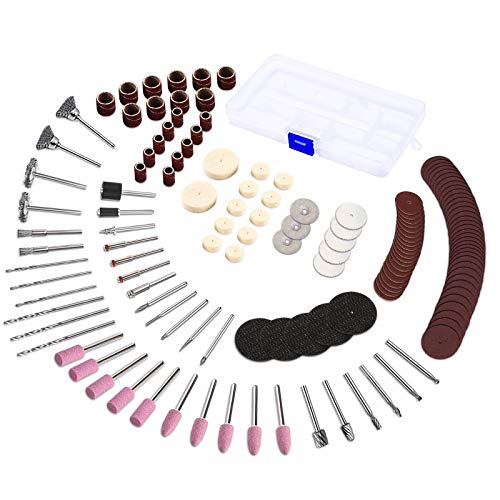 ๐ญ๐ฐ๐ญ๐ฃ๐ฐ๐ ๐ฅ๐ผ๐๐ฎ๐ฟ๐ ๐ง๐ผ๐ผ๐น ๐๐ฐ๐ฐ๐ฒ๐๐๐ผ๐ฟ๐ถ๐ฒ๐ ๐๐ถ๐ - GOXAWEE 1/8-inch Shank All Purpose Power Tool Accessory Set Universal Fitment for Easy Drilling Sawing Sanding GOXAWEE