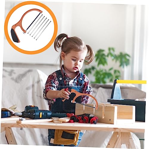 DOITOOL 1 Set Mini Saw Hand Saw Mini Hacksaw Kids Diy Handsaw Children Handsaw Children Woodworking Hacksaw Diy Woodworking Handsaw Kids Diy Hacksaw DOITOOL