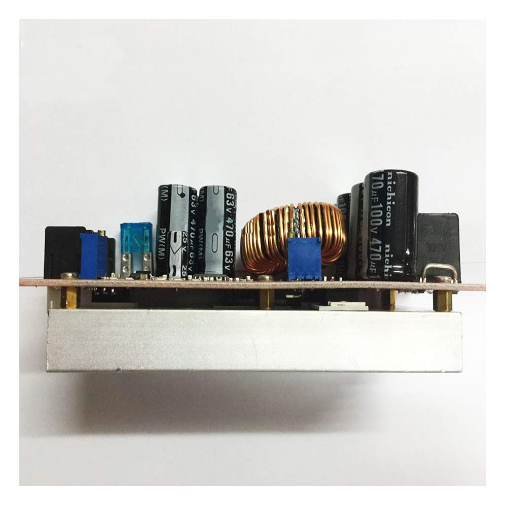 KOOBOOK 1Pcs 1200W 20A DC Car Step-up Power Supply Module Boost Converter Adjustable 10-60V to 12-83V KOOBOOK