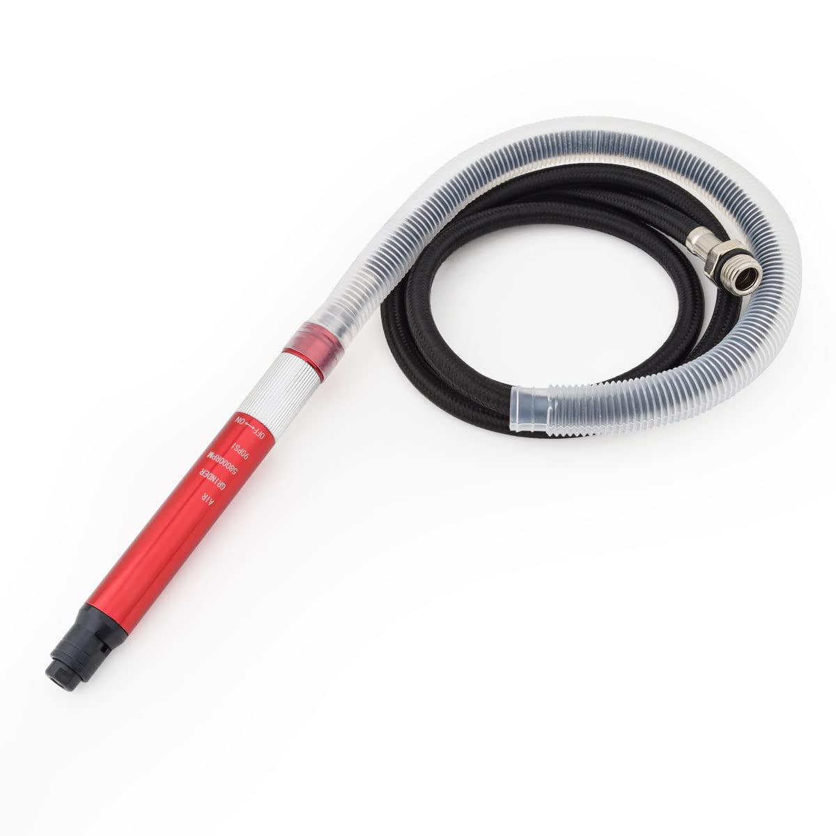 Gunpla 17pcs Micro Air Die Grinder Kit Pneumatic Pencil Die Grinder 1/8 and 3/32 Inch Collet Capacity High Speed Grinding Lightweight Compact Tool Gunpla