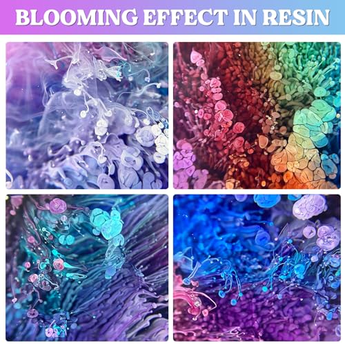 LET'S RESIN 48pcs Concentrated Alcohol Ink Set, Vibrant Colors Alcohol-Based Resin Ink for Epoxy Resin, Alcohol Paint Dye for Resin Art, Tumblers, LET'S RESIN