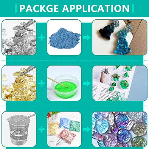 JDiction New UV Resin Kit with Light, Crystal Clear Hard Resin Sunlight Curing UV Resin Beginner Kit for Jewelry, Doming, Coating, and Casting, DIY JDiction