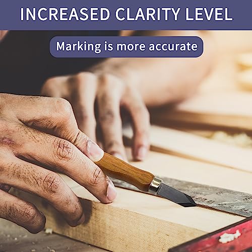 2Pack Woodworking Marking Knife with High Carbon Steel Blade - Dual Bevel Striking Knife for Precise Marking - Premium Quality Woodworking Tool for NIIIYTYB