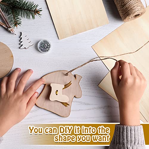 48 Pcs 12 x 8 x 1/16 Inch Basswood Sheets Thin Wood Sheets Unfinished Balsa Wood Sheet for DIY Projects Architectural Models Wood Engraving Wood Juexica