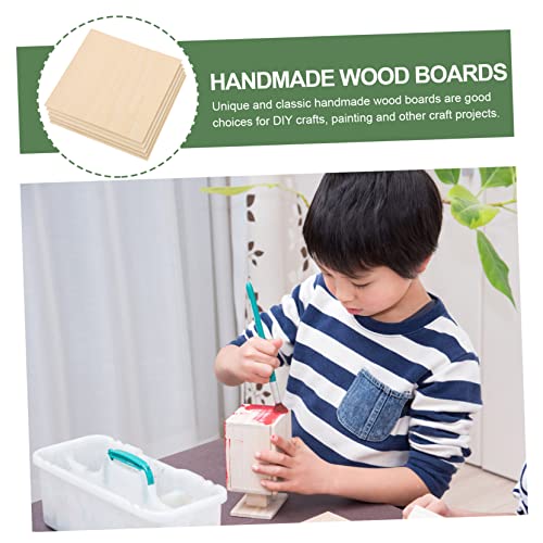 COHEALI 5pcs Board Accessories for Grilling Fish Plank Sign Making Kit Unfinished Wood Planks Unfinished DIY Wood Planks Hardwood Cut to Size Wooden COHEALI