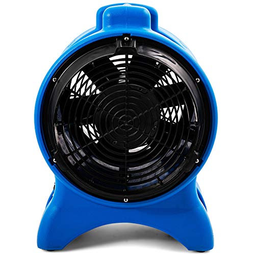 MOUNTO 1HP 3000cfm 12inch Industrial Axial Blower Ventilation Fan Exhaust Blower MOUNTO