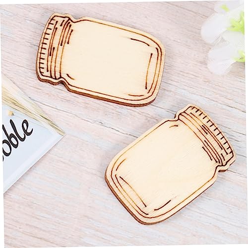 NOLITOY 60 Pcs Unfinished Wood Cutout Ornament Crafts Nativity Crafts Chirtmas Decor Yule Decor Christmas Wood Slices Nativity Decor Cartoon NOLITOY