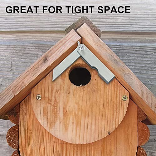 ALOEU Sliding T-Bevel Gauge Protractor 4 Inch Mini Bevels Angle Adjustable Carpenter Bevels Finder for Woodworking ALOEU