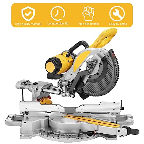 380452-00 Miter Saw Handle Clamshell Set for DeWalt DW704 & DW705 Miter Saw (Types 1-5) ,Fits 3660 3680 (Types 1-3) Miter Saw Handle Replacement folosem