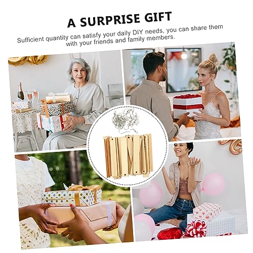 VILLCASE 5 Sets Blank Wood Earrings Unfinished Earring Pendants Blank Earring Unfinished Earring Tags Earring Jump Rings Earring Blanks Earring VILLCASE