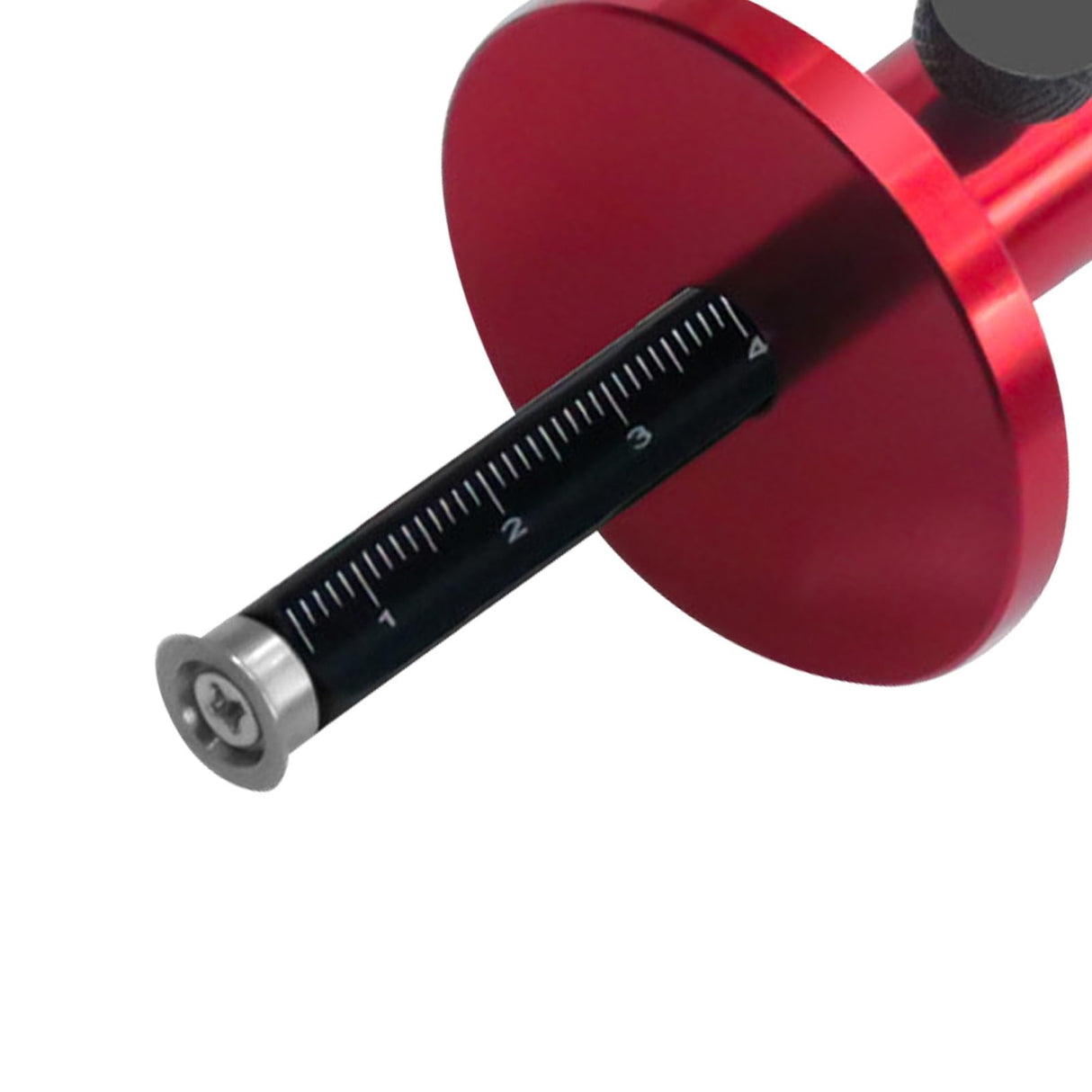 Wheel Marking Gauge, European Style Aluminum Alloy Scriber Woodworking Mortise Parallel Scribing Tool with Knurled Knob, Metric and Inch Scales Fafeicy