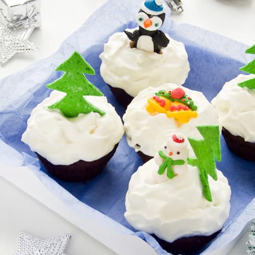 ICNYEKl Luxury Large Penguin Silicone Molds,Penguin Family Cake Decoration Fondant Mold,for Cupcake Toppers Chocolate Muffins Flower Paste Marzipan ICNYEKl