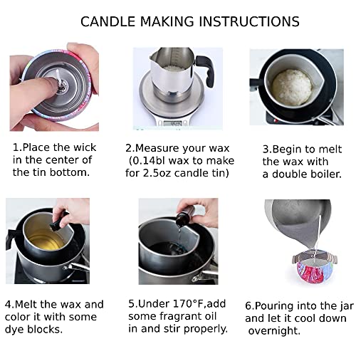 SUPERSUN Candles Making Kit for Adult - Christmas DIY Gift for Kid and Beginner, Includes Beeswax, Essential Oils, Dyes, and More DIY Candle Making SUPERSUN