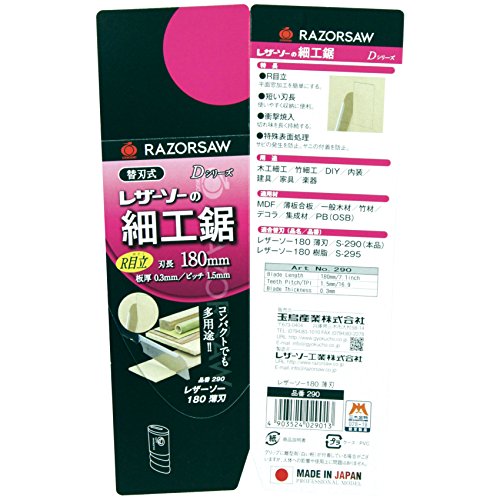 Gyokucho 770-3500 Razor Dozuki Saw with Blade Gyokucho