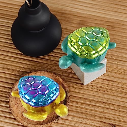 Sea Turtle Box Resin Mold with Lid, Creative Container Epoxy Resin Casting Mould, Sea Animal Silicone Storage Mold DIY Jewelry Holder Trinket Plate Wehous