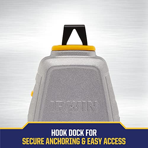 IRWIN Tools STRAIT-LINE Chalk Line, Classic Reel, 100 ft. (IWHT48441) IRWIN