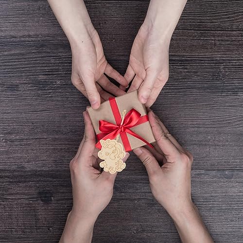 VILLCASE 1 Mermaid Donuts Unfinished Wood Slices Wood Craft Material DIY Crafts Material Wood Slices for DIY Blank Wood Slices DIY Wood Cutouts Wood VILLCASE