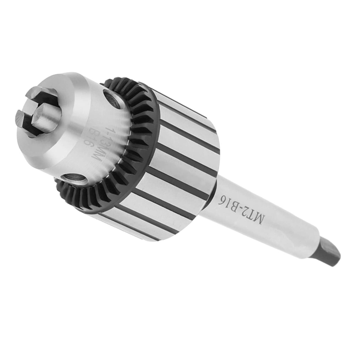 Vevor Metal Lathe Cu 1-13Mm acity Carbide Steel Mt2-B16 Arbor Key Type Drill Chuck Mini Lathe Tool Tbest