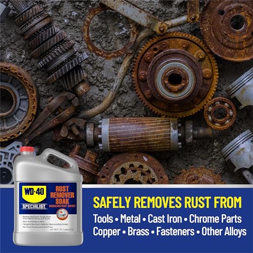 WD-40 Specialist Rust Remover Soak, One Gallon WD-40