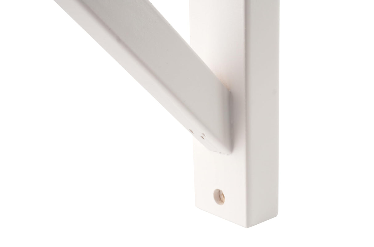 2 Pack Wall Mount Wood Shelf Bracket Triangle Wooden Shelf Brackets for Plank Sconce Plug in Pendant Lamp Decorative DIY Wood Bracket Include OVOV