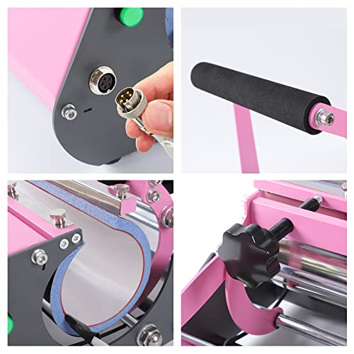 Sublifun Pink Tumbler Mug Heat Press Machine 30 OZ 20 OZ 16 OZ Sublimation Straight Skinny Tumbler Mug Sublimation Print 11 OZ 15 OZ Sublimation Mug Sublifun