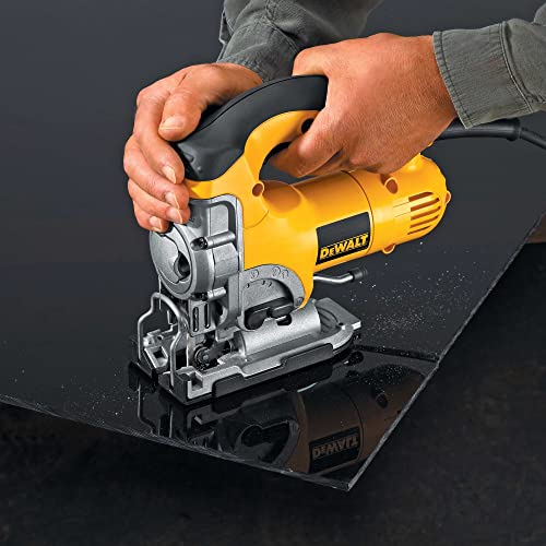 DEWALT Jig Saw, 3,100 SPM Speed, Corded, 6.5 Amp (DW331K) DEWALT